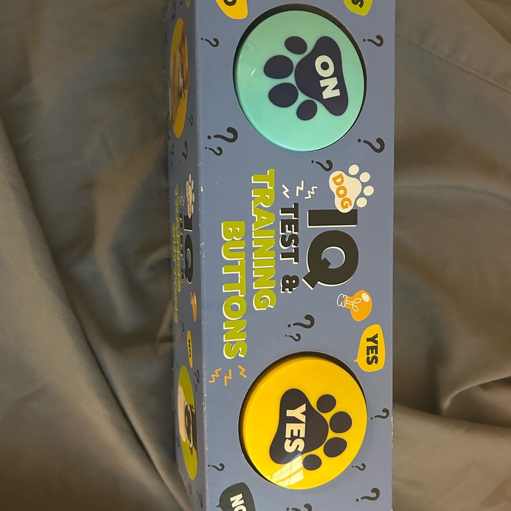 Dog IQ Test & Training Buttons